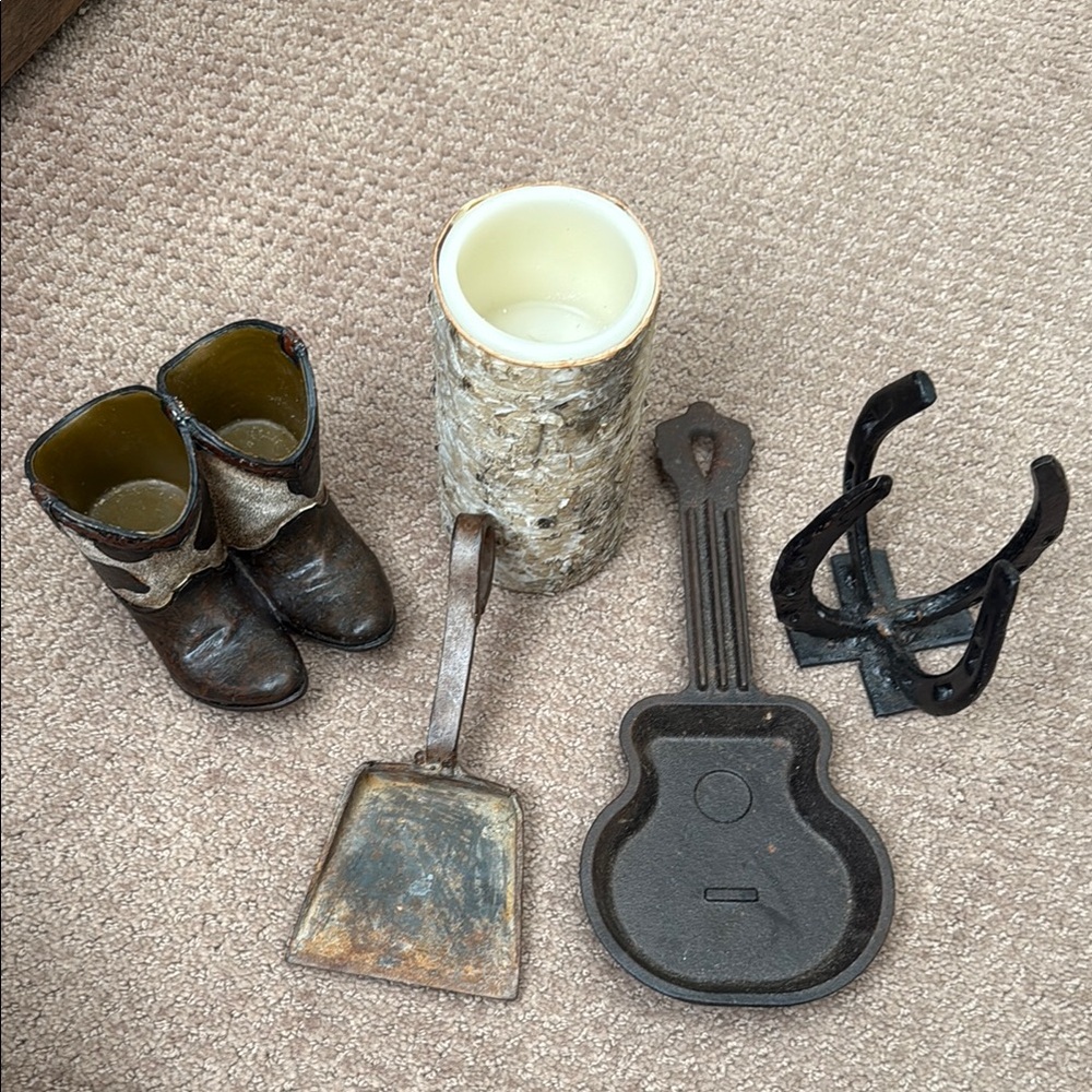 Rustic Western Decor Set - 8 pc